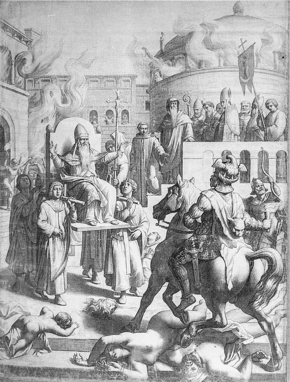 Il pittore e il profeta - Attila I, Museo delle Belle Arti di Lione